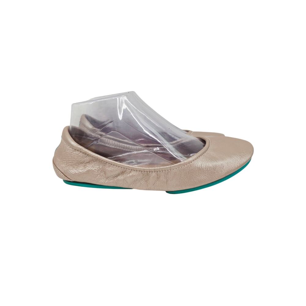 Tieks Rose Gold Glam Ballet Flats Shoes Pink 8